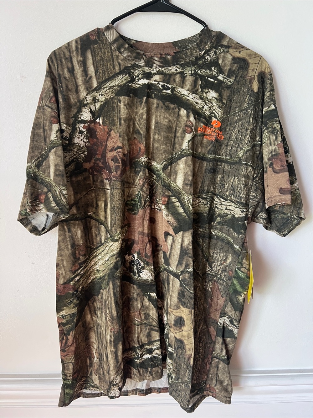 Mossy Oak Woodland Camo Short-Sleeve T-Shirt - Brown/Green/Black